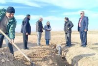خط انتقال آب ۸۰ هکتار اراضی کشاورزی یوسف آباد قوچان به بهره برداری رسید
