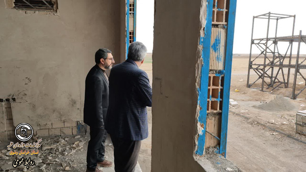 بازدید از پروژه مسکن طلاب شهرستان قوچان